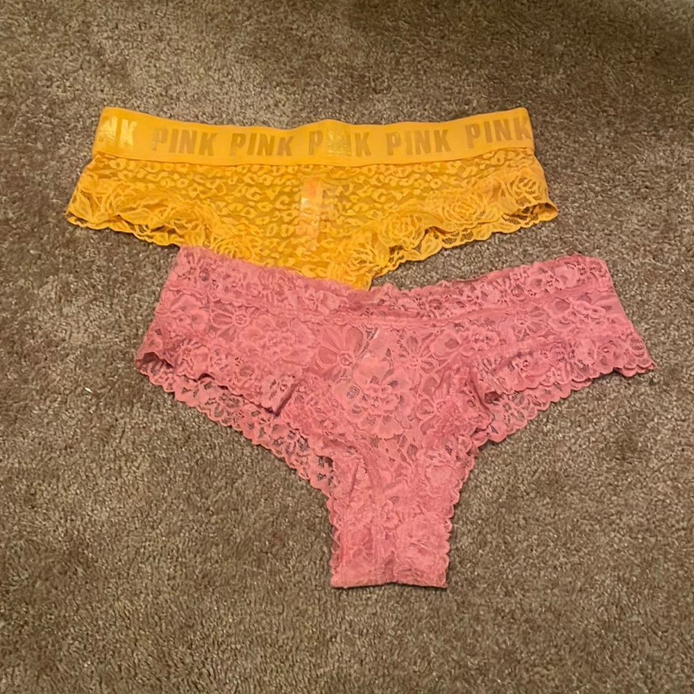 2 pair of pink underwear nwt
